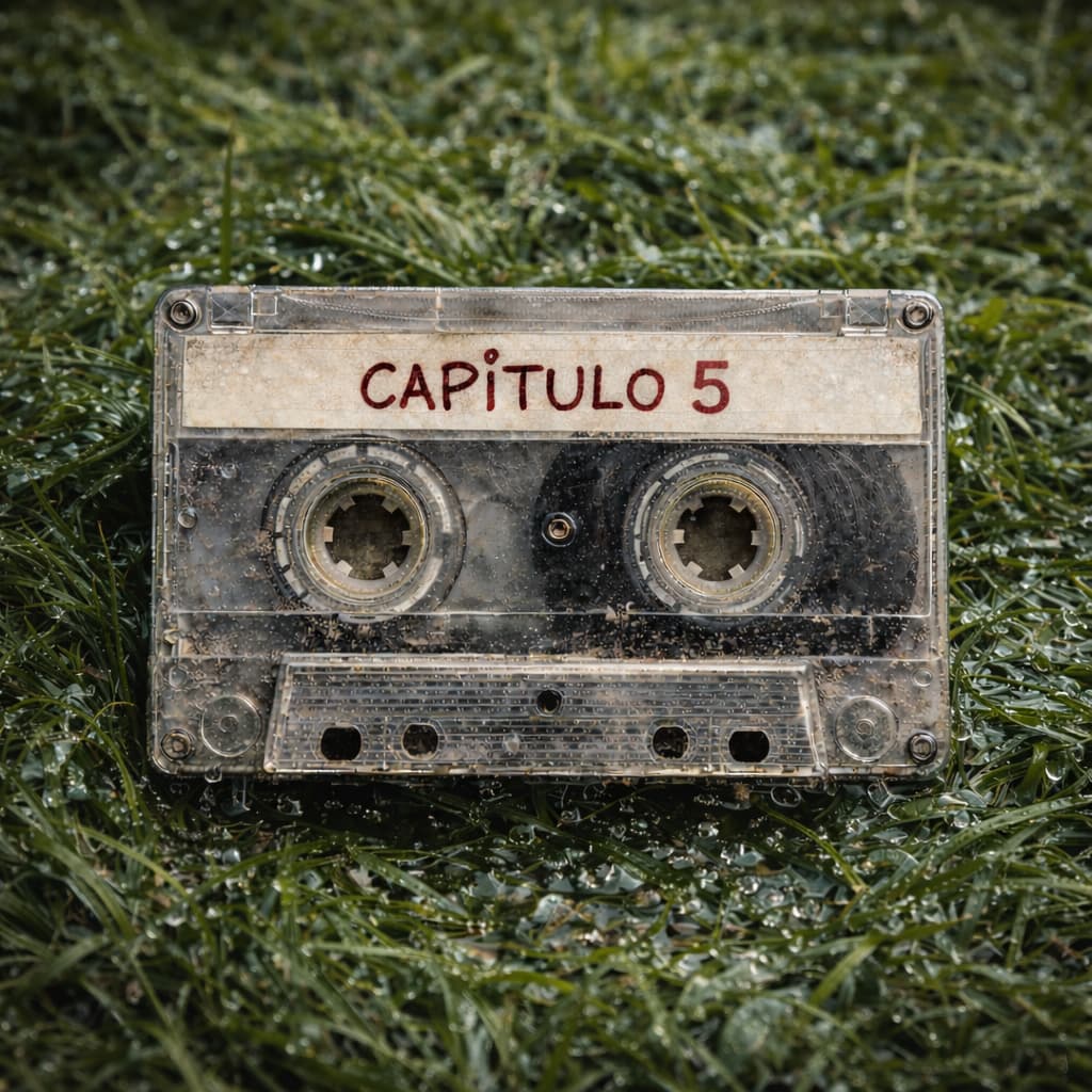 Cassette etiquetado como capítulo 5 de Más allá del Rancho Skinwalker en pasto natural, evolución del estudio